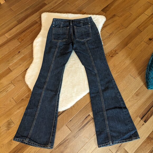 Vintage Y2K GAP Mid Rise Flare Jeans - Picture 11 of 13